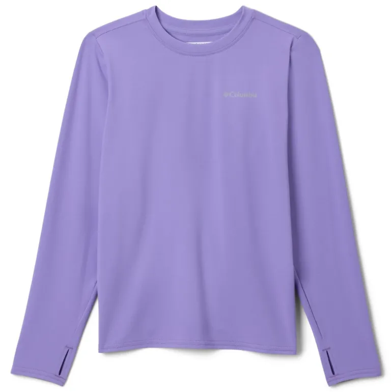 Tee shirt manches longues enfant Chill River - Columbia - Paisley Purple