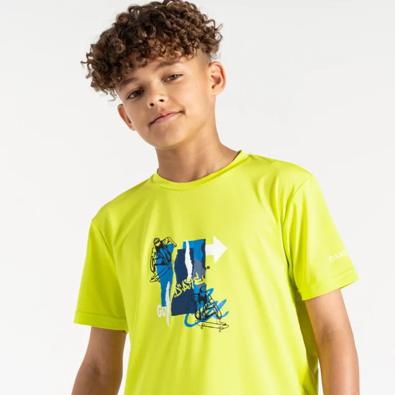 Tee-shirt respirant enfant - Amuse II - Dare2B - Neon Spring