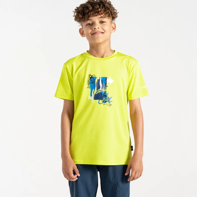 Tee-shirt respirant enfant - Amuse II - Dare2B - Neon Spring