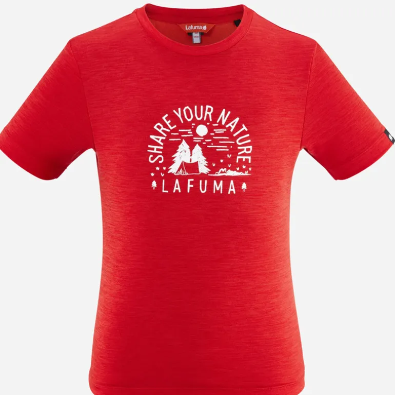Tee-shirt respirant enfant - Lafuma - Rouge