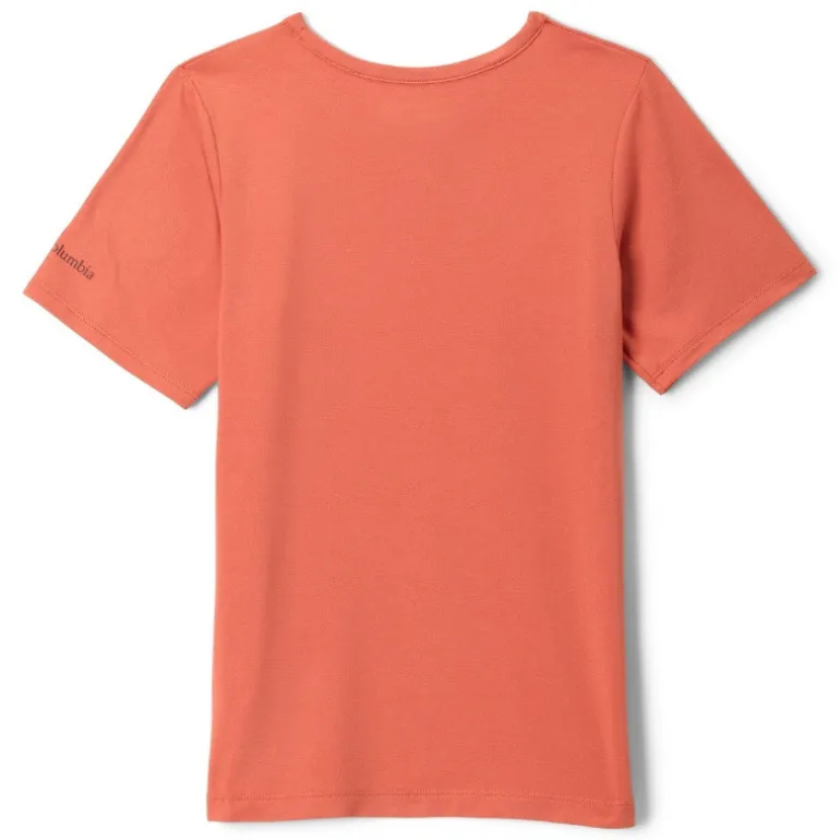 Tee shirt respirant enfant Tech Trail - Columbia - Tuscan / Ridge Line Life