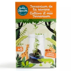 Terrarium de la savane - Radis et Capucine