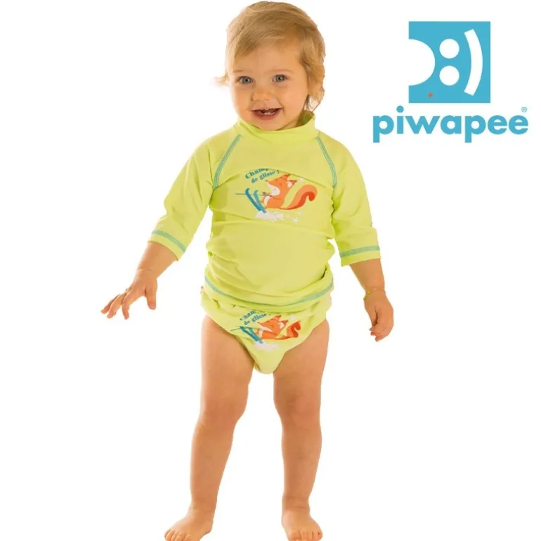 Top lycra bébé anti-UV Piwapee - Ecureuil