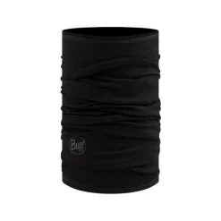 Tour de cou enfant en laine Merinos - BUFF - Solid Black