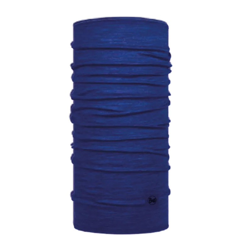 Tour de cou enfant en laine Merinos - BUFF - Solid Cobalt