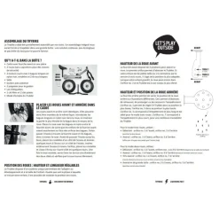 Tricycle Trybike : évolutif en draisienne - Bleu mat