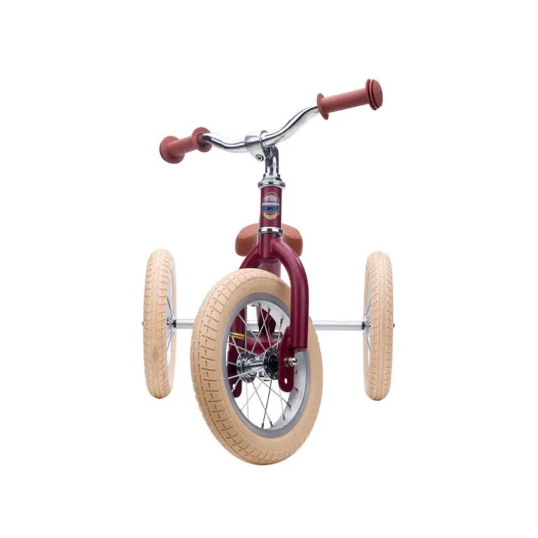 Tricycle Trybike : évolutif en draisienne - Rouge mat