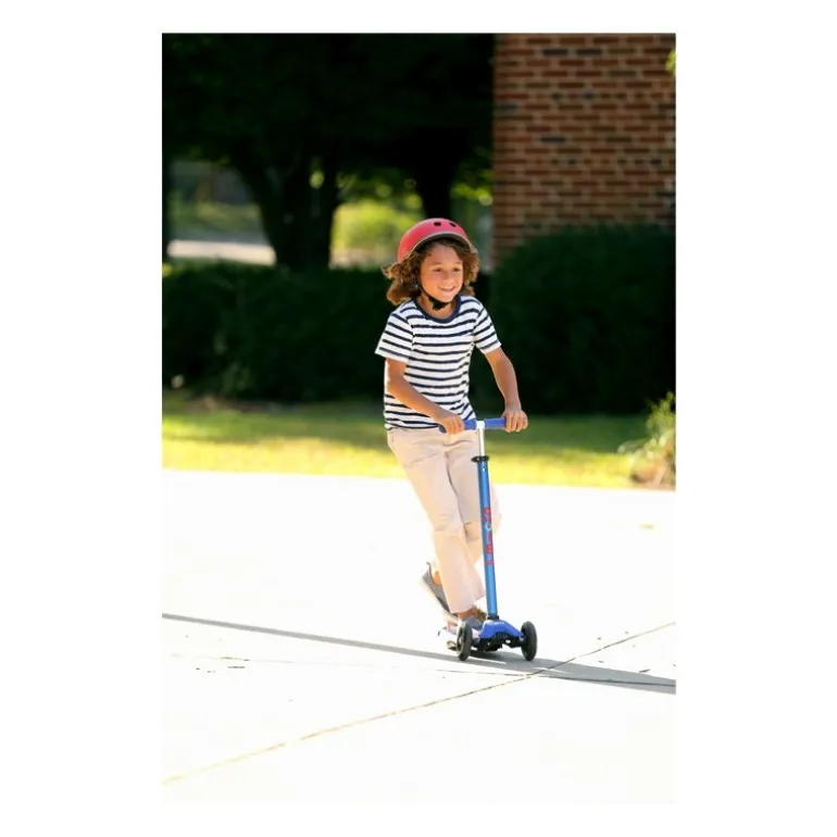 Trottinette Micro Maxi Deluxe - 5 ans à 12 ans - Bleu