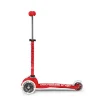 Trottinette Micro Mini Deluxe à LED - 2 à 5 ans - Rouge