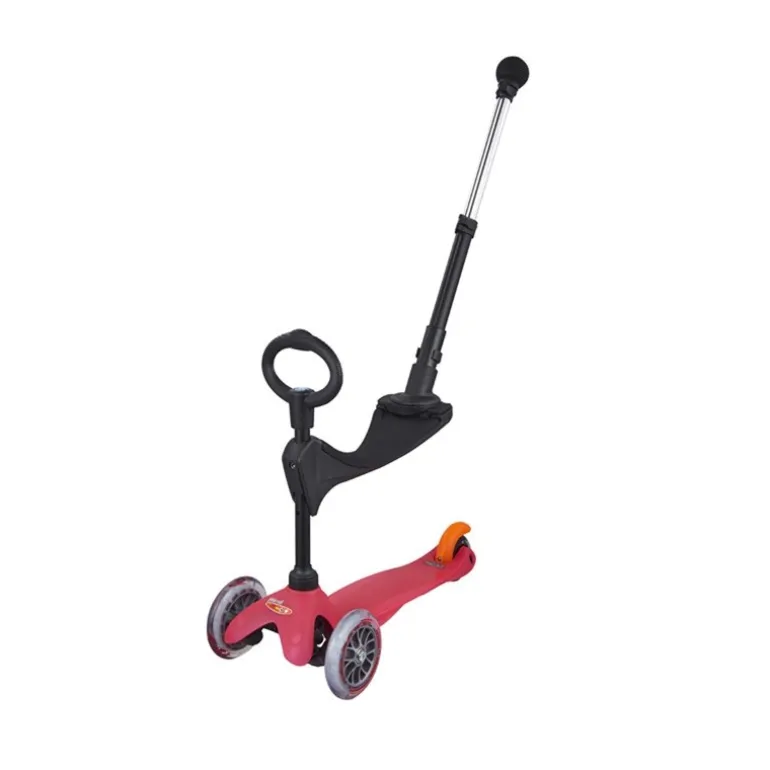 Trottinette évolutive Micro mini 3 en 1 push - Dès 1 an - Rose