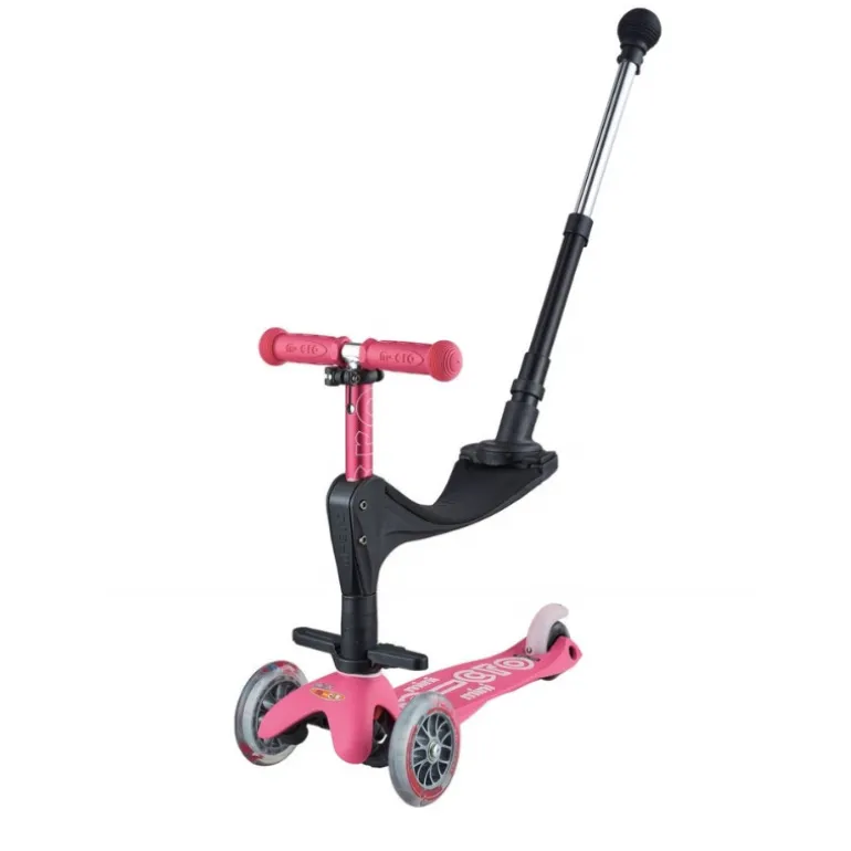 Trottinette évolutive Mini 3 en 1 Deluxe+ - Micro - Rose