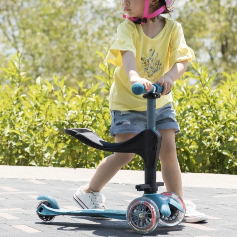 Trottinette évolutive Mini 3 en 1 Deluxe+ - Micro - Rose