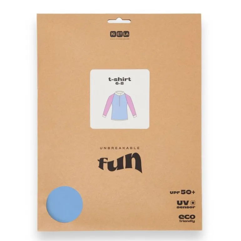 T-shirt anti-UV enfant - KietLa - Violet / Rose