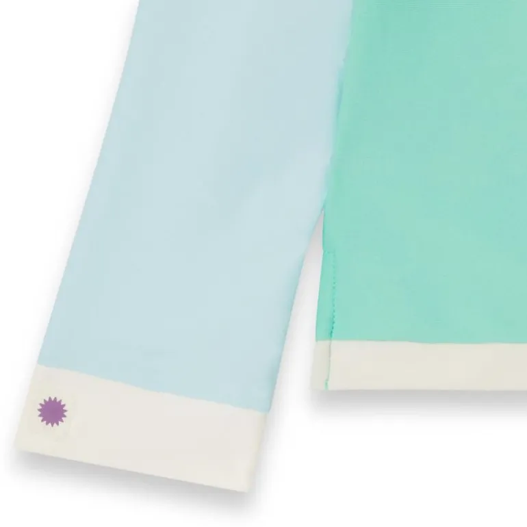 T-shirt anti-UV enfant - KietLa - Vert / Bleu