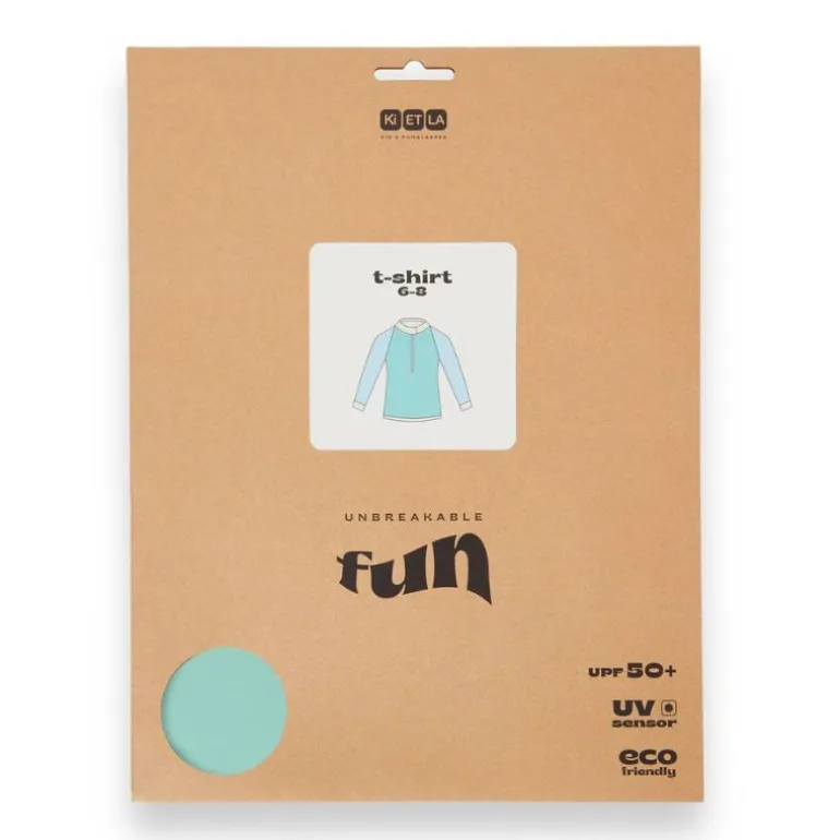 T-shirt anti-UV enfant - KietLa - Vert / Bleu