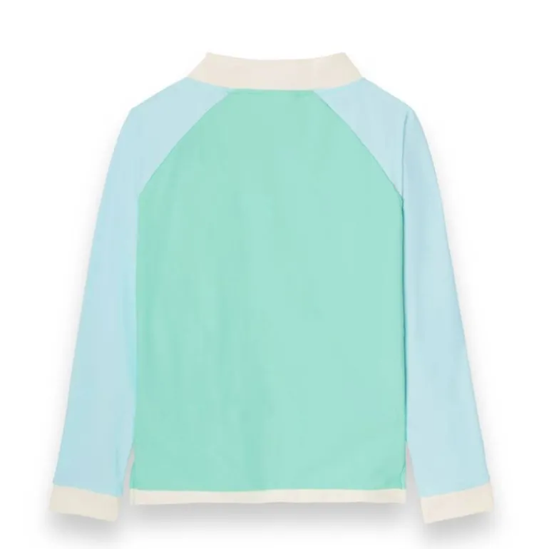 T-shirt anti-UV enfant - KietLa - Vert / Bleu