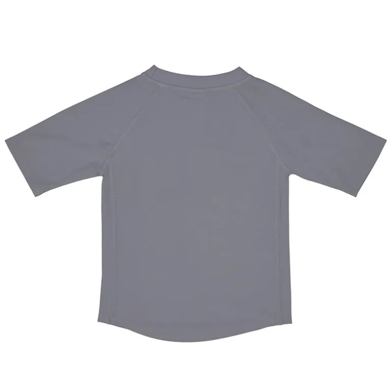 T-shirt de bain anti-uv bébé - Lassig - Palmiers gris rouille