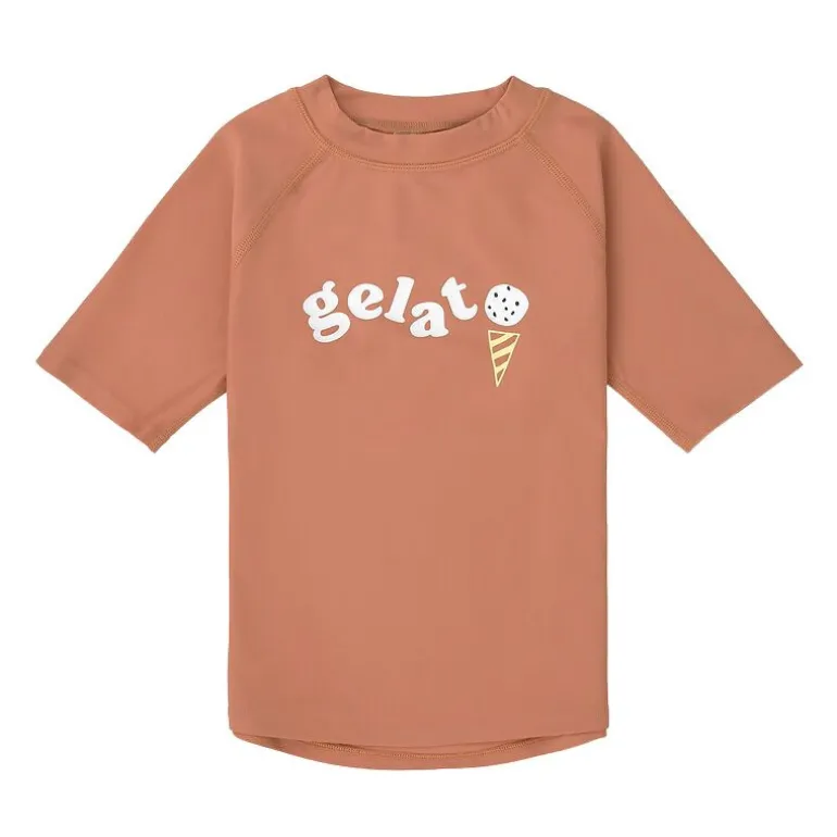 T-shirt de bain anti-uv bébé - Lassig - Terre