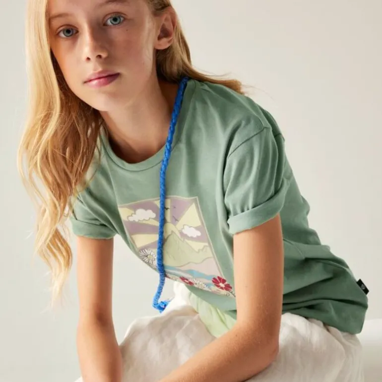 T-shirt enfant Trailblazer - Dare2b - Glacier Green