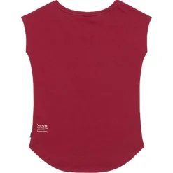 T-shirt fille Basement Tee Girl - Picture Organic Clothing - Rhubarbe