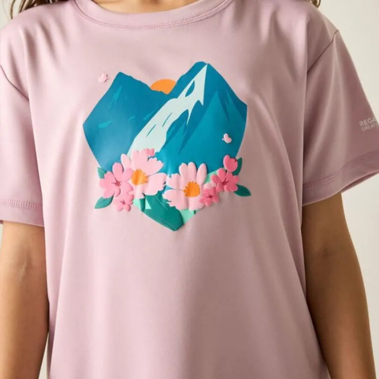 T-shirt respirant Aria - Regatta - Powder Lilac