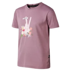 T-shirt respirant enfant Amusing - Dare2b - Mauve Shadow