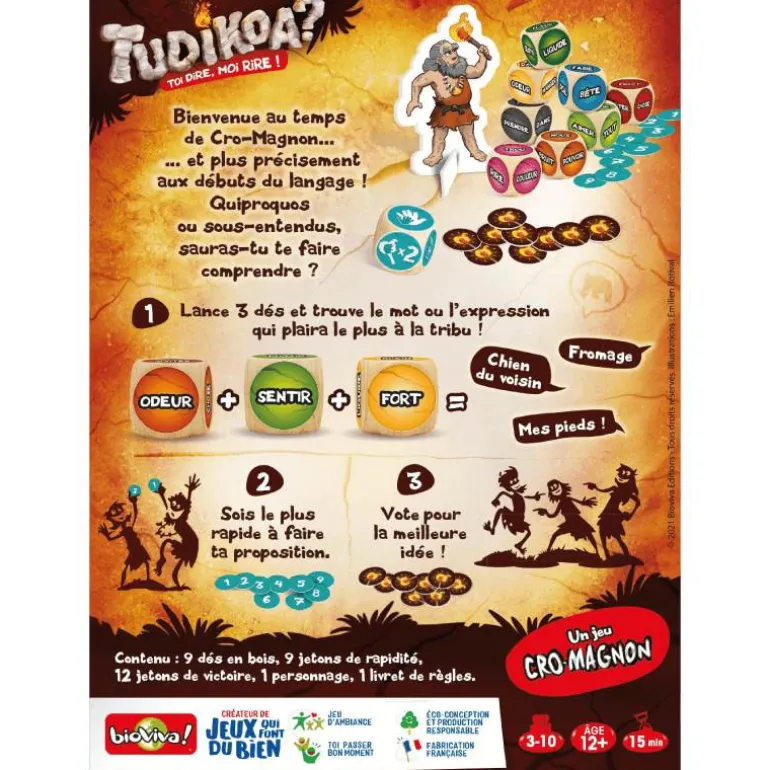Tudikoa - Un jeu Cro Magnon - Bioviva