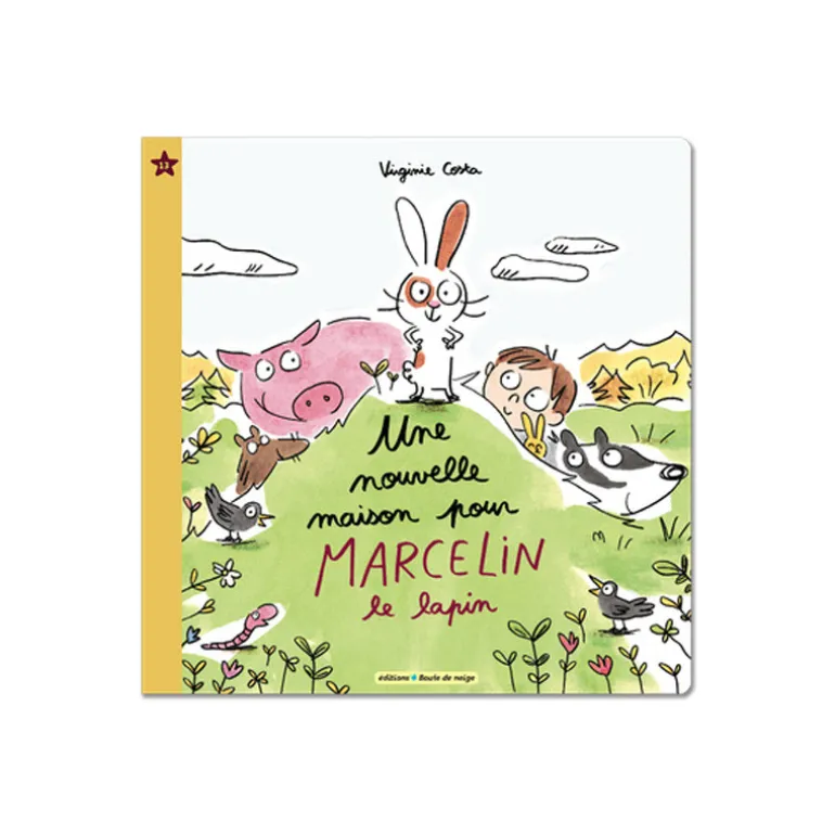 Une nouvelle maison pour Marcelin le lapin - Petits Flocons - Dès 2 ans