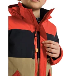 Veste Boy's Symbol - Burton - Tomata/True black/Kelp