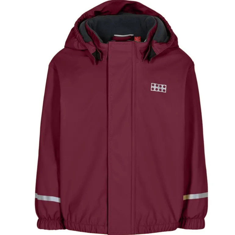 Veste de pluie doublée polaire - Lego - Bordeaux