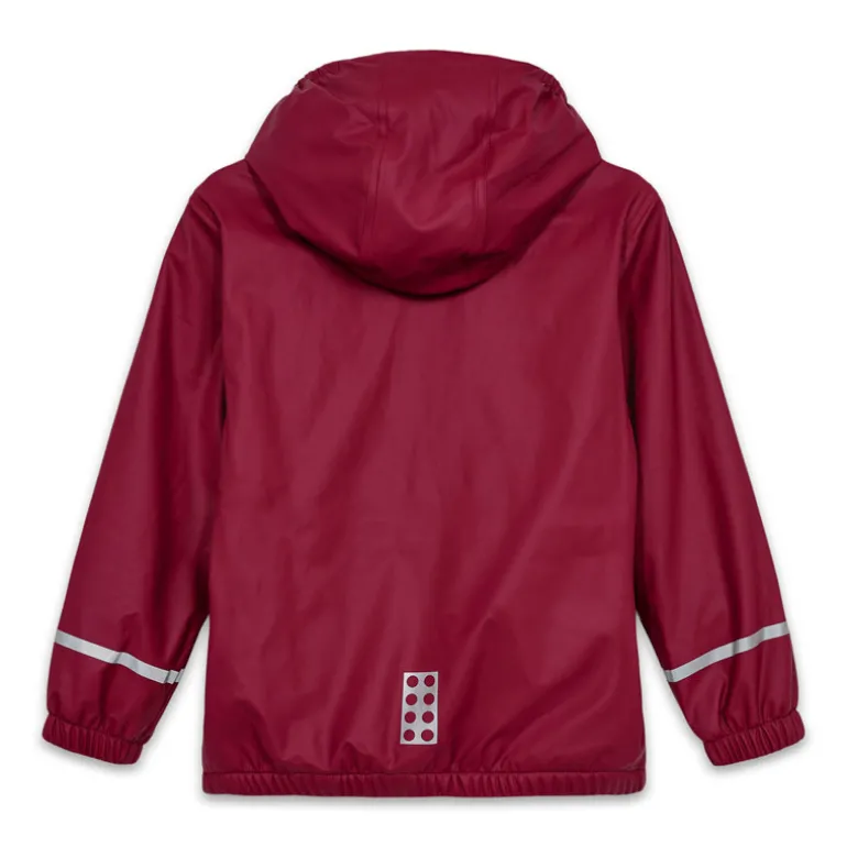 Veste de pluie doublée polaire - Lego - Dark Red