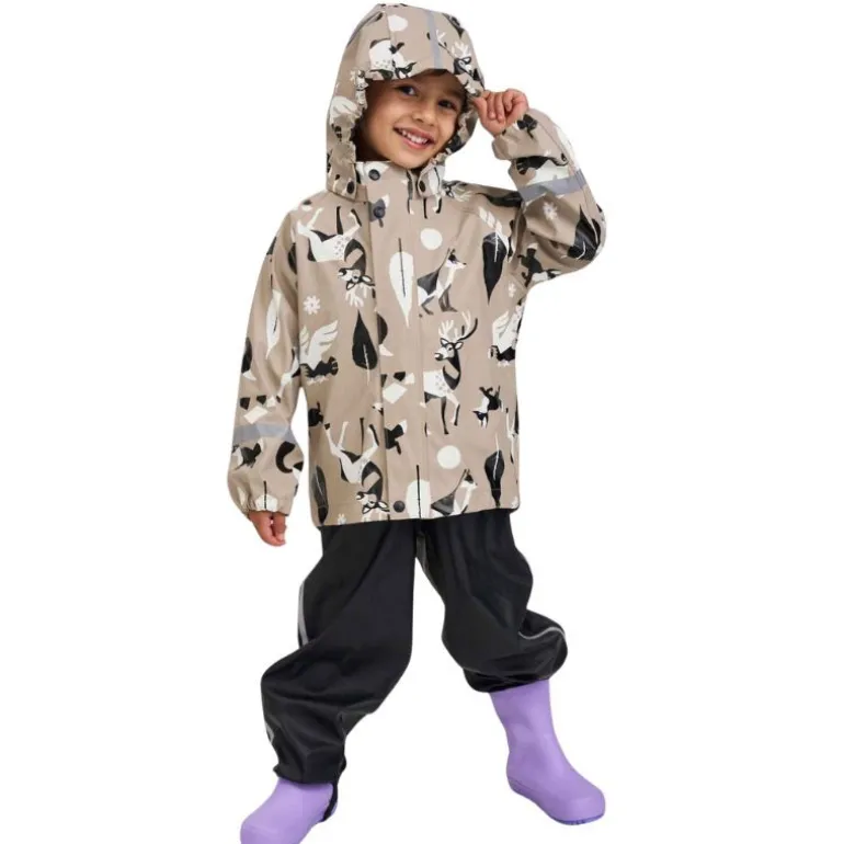 Veste de pluie enfant Vesi - Reima - Earthy Beige