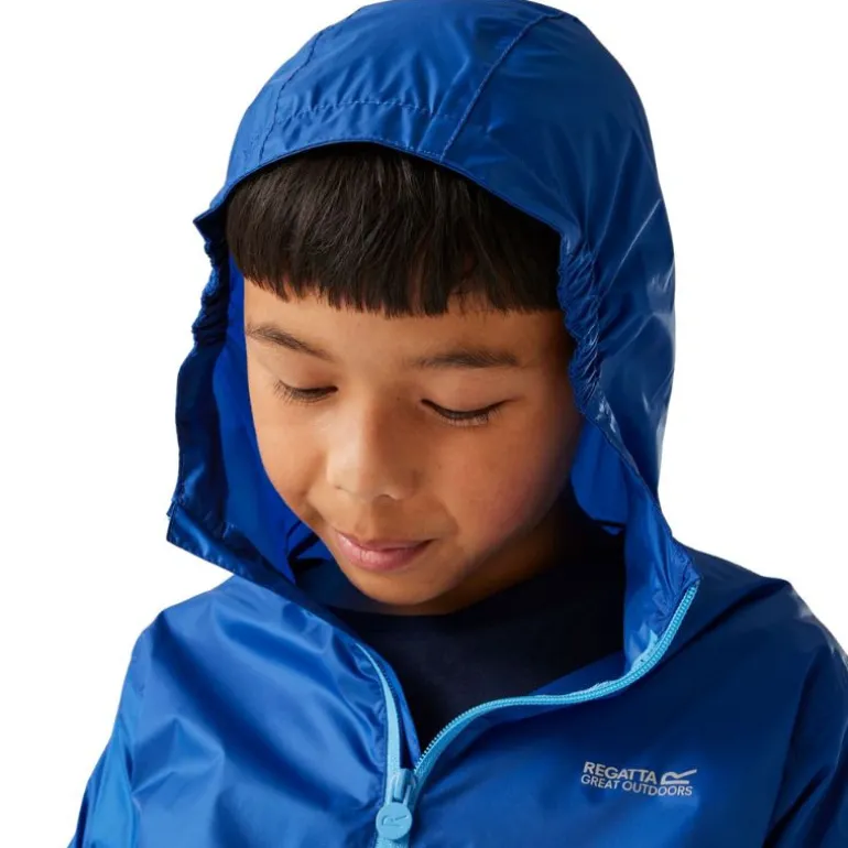 Veste de pluie imperméable compacte et pliable - Pack it - Olympian Blue