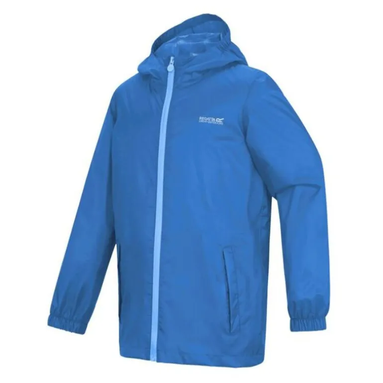 Veste de pluie imperméable compacte et pliable - Pack it - Regatta - Sonic Blue