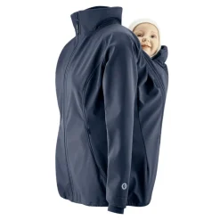 Veste de portage softshell Mamalila - Bleu Marine