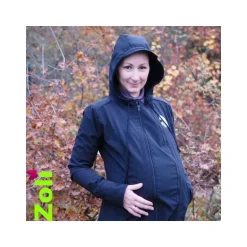 Veste de portage Zoli Week-end en softshell - Noir