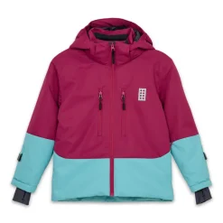 Veste de ski enfant Lego - LWJAD 806 - Dark Pink