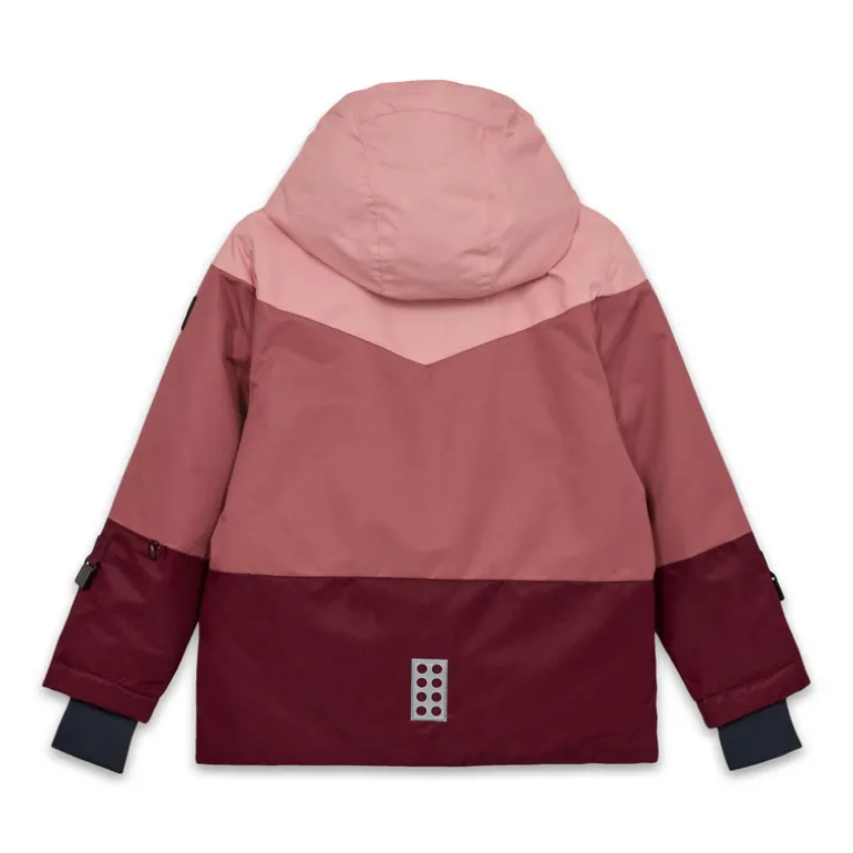 Veste de ski enfant Lego - LWJESTED 708 - Bordeaux