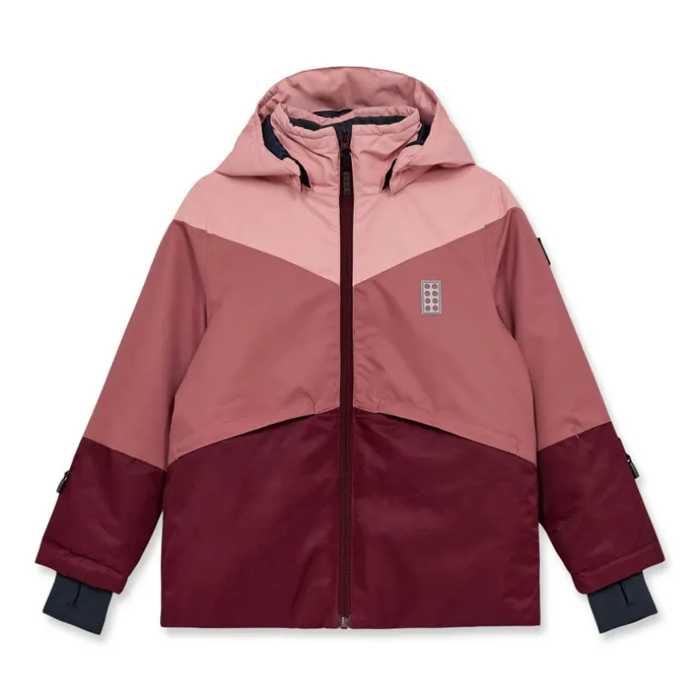 Veste de ski enfant Lego - LWJESTED 708 - Bordeaux