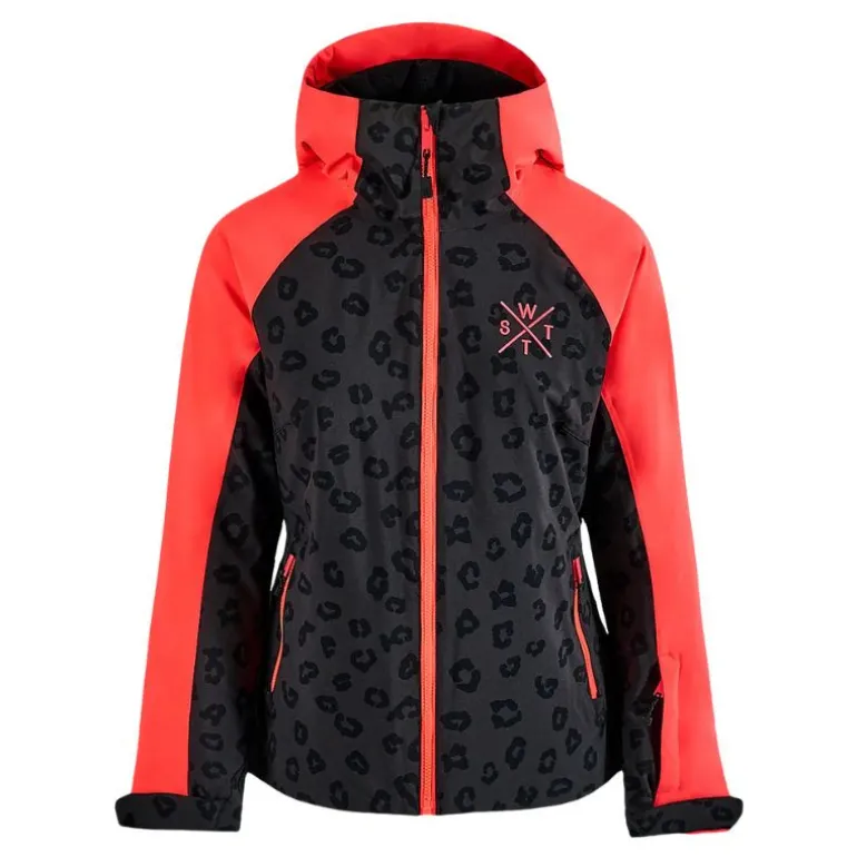Veste de ski enfant X-Ices - Watts - Léopard