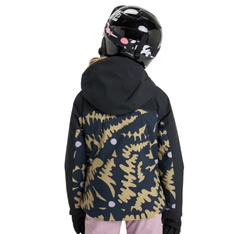 Veste de ski fille Free Jet Block - Roxy - Fennel Seed Big Flower