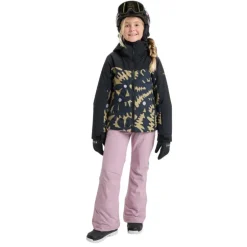 Veste de ski fille Free Jet Block - Roxy - Fennel Seed Big Flower
