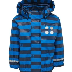 Veste imperméable enfant Lego - JUSTICE 102 - Bleu