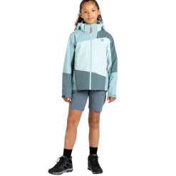 Veste imperméable et respirante - Explore - Dare2B - Element Grey / Aquifer