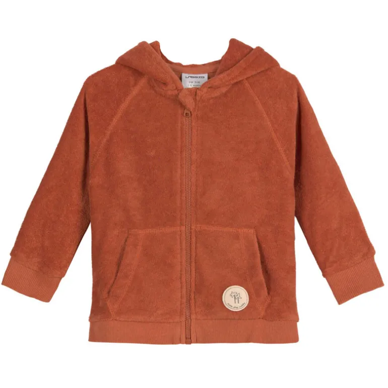 Veste éponge bébé en coton bio - Lassig - Rouille