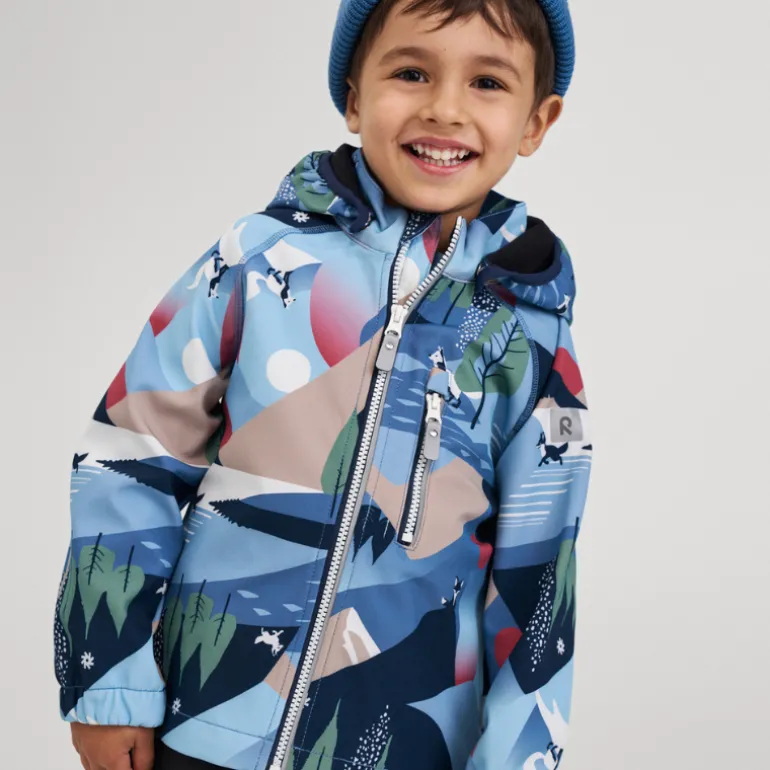 Veste softshell Vantti - Reima - Blue Ocean