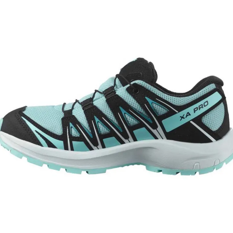 XA PRO 3D Junior CSWP - Chaussure Salomon enfant Imperméable - 31 au 35 - Pastel Turquoise