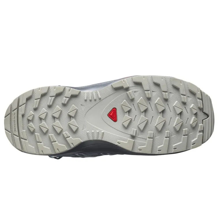 XA PRO 3D Junior CSWP - Chaussure Salomon enfant Imperméable - 31 au 35 - Ebony/ Alloy/Quiet Shade